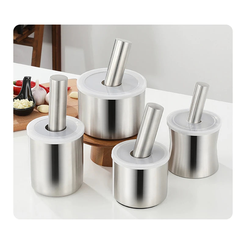 304 Stainless Steel Mortar
