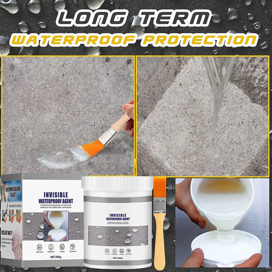 This Waterproof Invisible Super Strong Bonding Sealant provides a powerful solution for all your sealing needs. Its unique formula creates a strong, invisible bond that is waterproof, ensuring long-lasting protection and durability. 