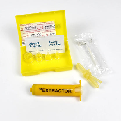 This emergency kit is essential for anyone living or traveling in areas with venomous snakes. The extractor kit is designed to safely extract snake venom, minimizing the risk of venom spreading and providing immediate treatment. Don't take chances when it comes to snake bites - keep this vital kit on hand for peace of mind.