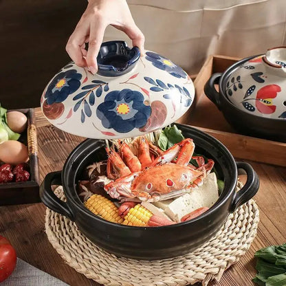 1.5L Japanese Thick Ceramic Heat Resistant Pots