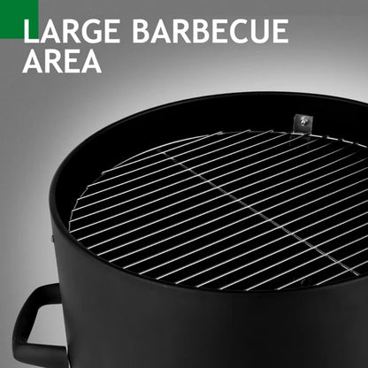 Heavy Duty Three Layered Steel Charcoal Smoker