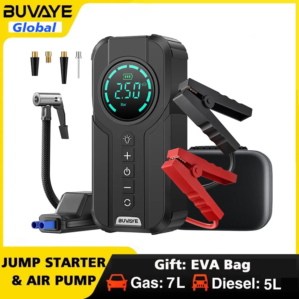 4 in 1 Multi-function Emergency Car Jump Start & Air