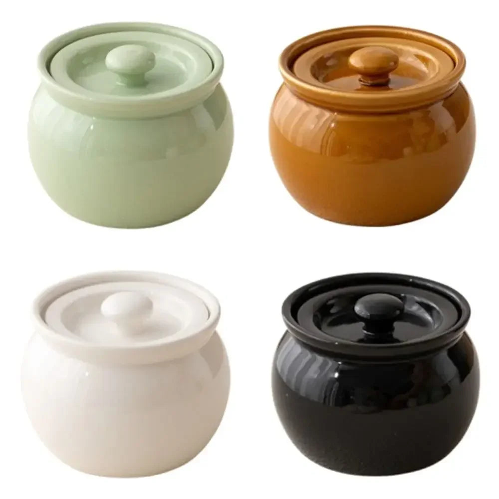 Small Ceramic Non-Stick Food Grade Cauldron or Pot