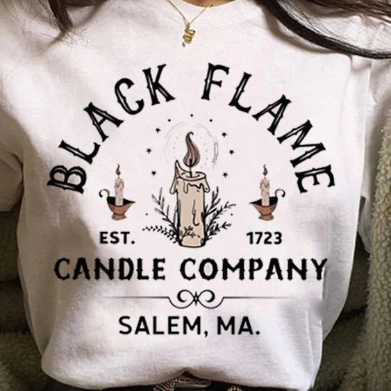 Black Flame Candle Company Short Sleeve T-Shirts