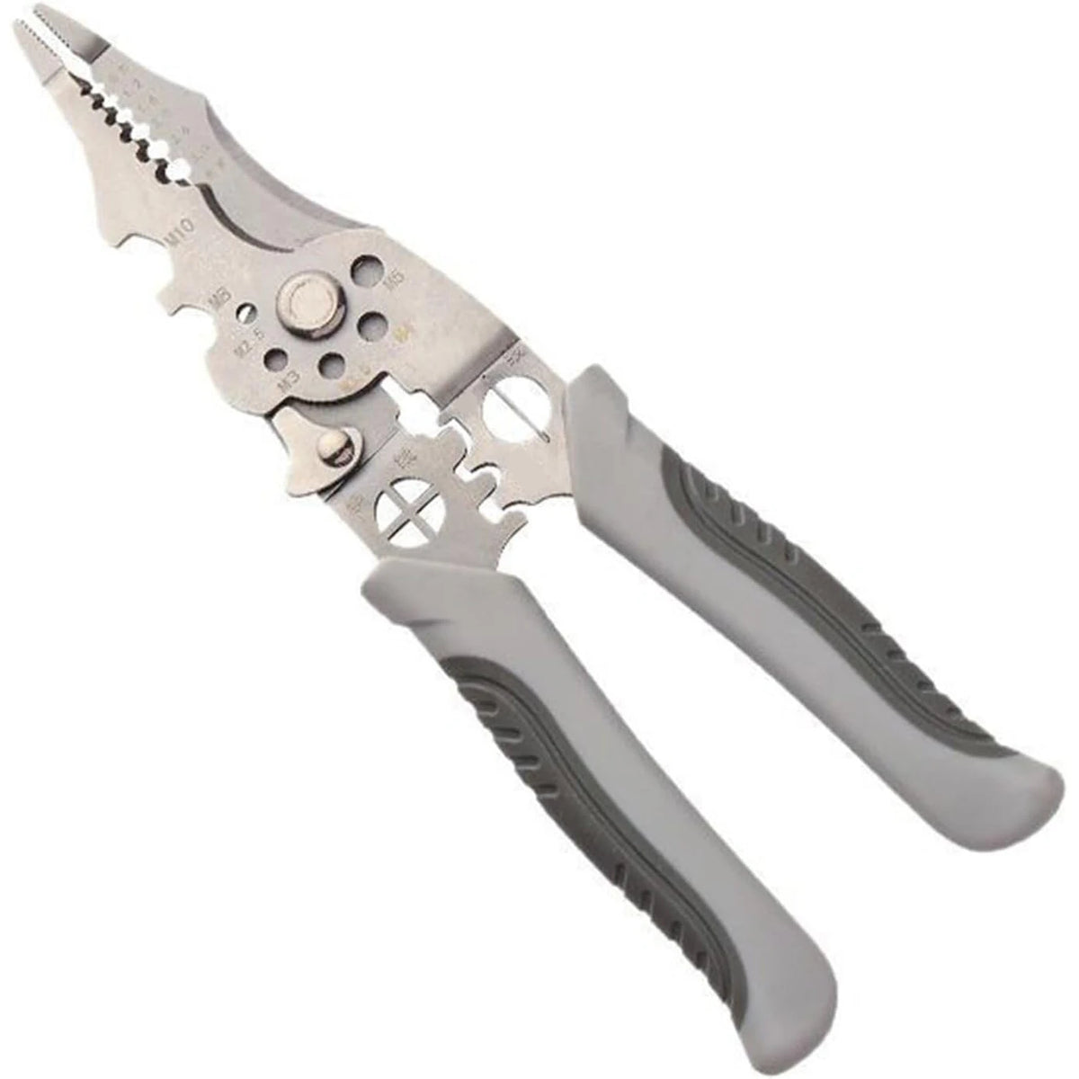 Professional Grade Multi-Purpose Wire Stripper Crimping Splicer Pliers