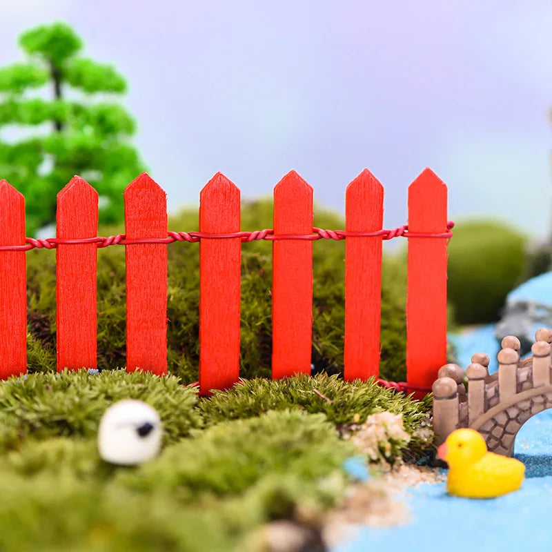 Experience the joy and creativity of crafting with our DIY Mini Wooden Crafting Fence! This versatile product allows you to easily customize and decorate your own miniature fence, adding a touch of charm to any project. 