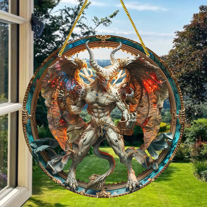 Show off your daring and adventurous side with our Stunning Artistic Acrylic Gargoyle Sun Catcher! Made with the highest quality materials, this sun catcher will add a touch of boldness and creativity to any space. Catch the sun's rays with a unique and stunning gargoyle design. Take a risk and stand out with this one-of-a-kind piece!