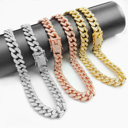 Elevate your dog's style with our luxurious Bling Designer Cuban Chain Dog Collar. Made with the finest materials, this collar boasts a sophisticated design that will make your pup stand out in any setting. Give them the gift of luxury and elegance with this premium collar.