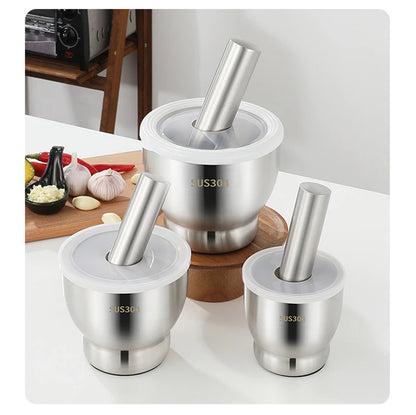 304 Stainless Steel Mortar