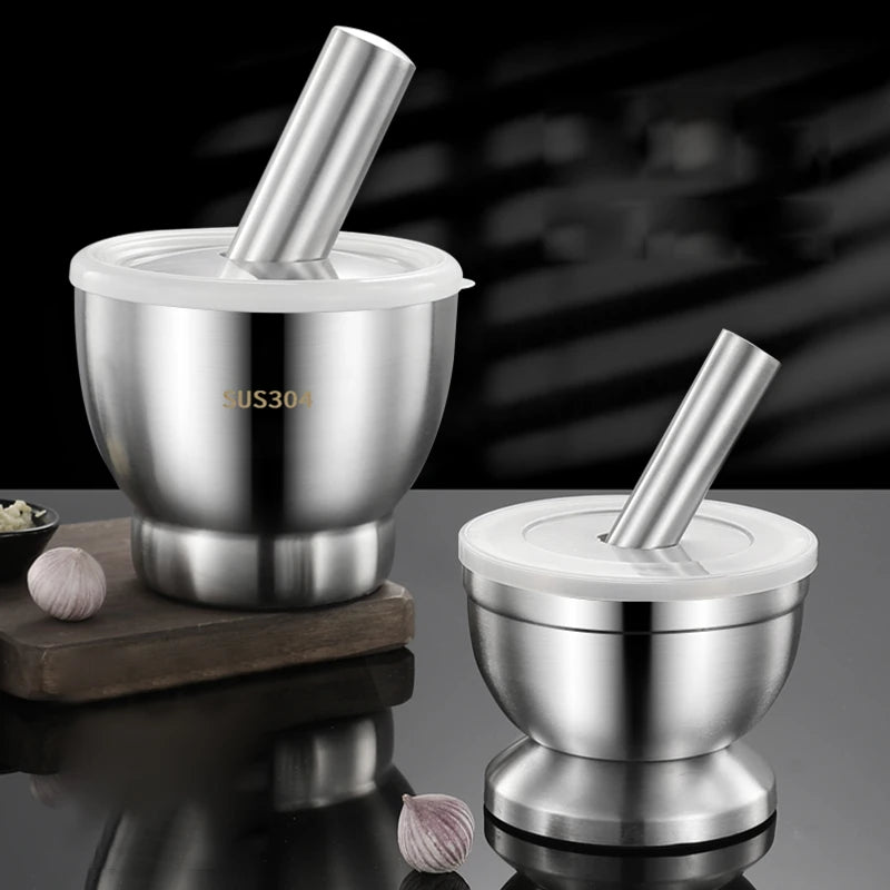 304 Stainless Steel Mortar