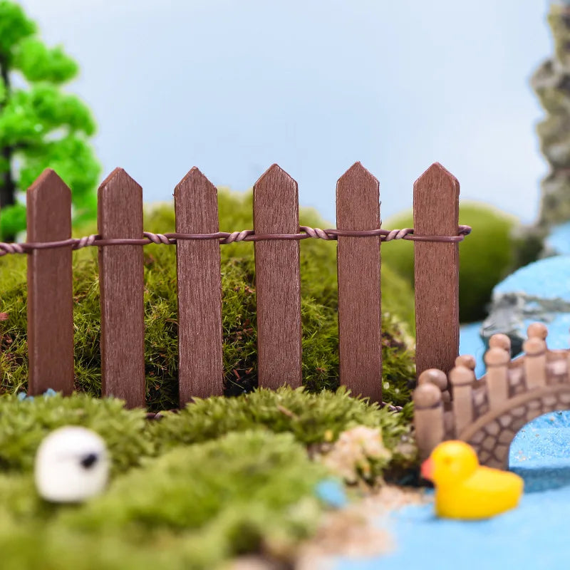 Experience the joy and creativity of crafting with our DIY Mini Wooden Crafting Fence! This versatile product allows you to easily customize and decorate your own miniature fence, adding a touch of charm to any project. 