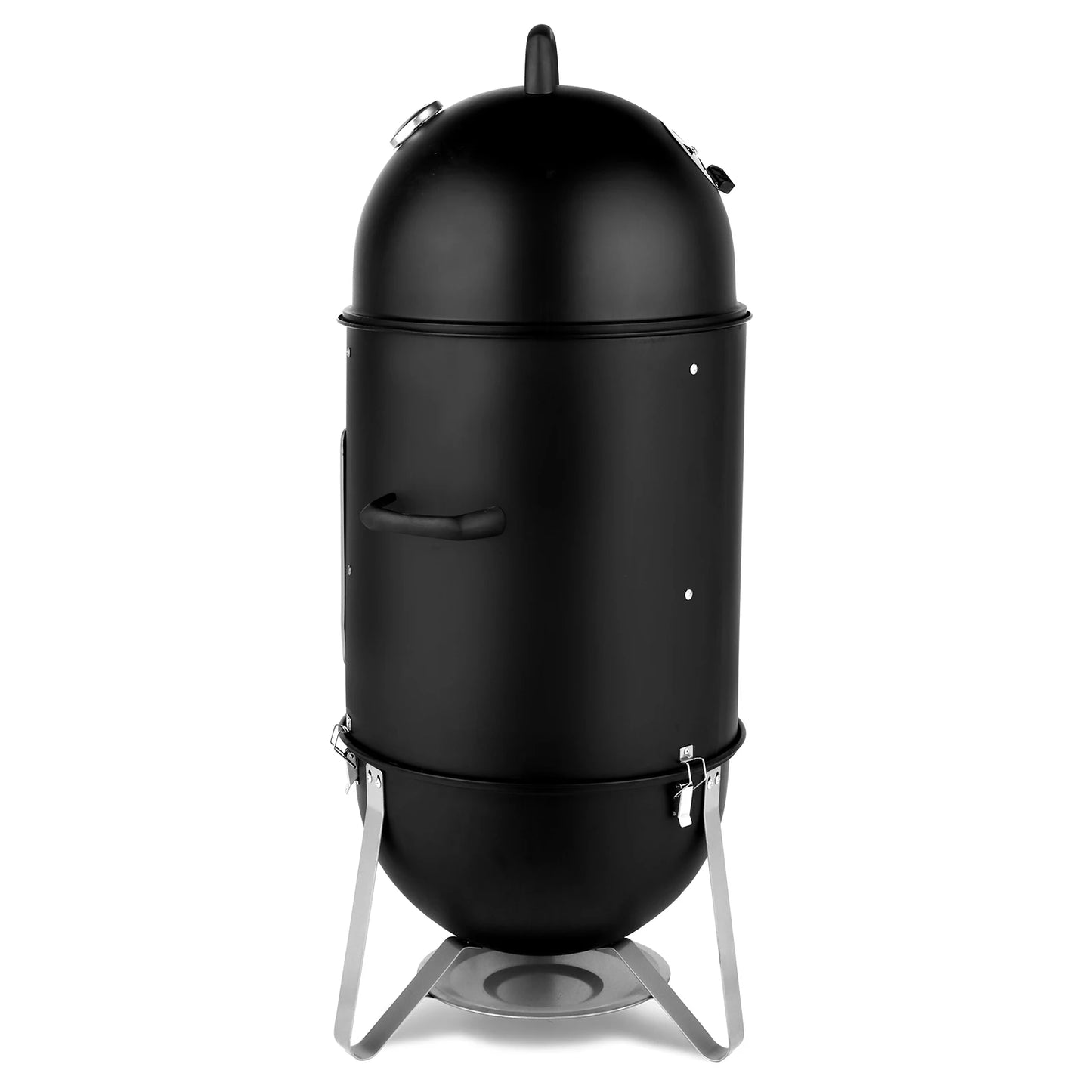 Heavy Duty Three Layered Steel Charcoal Smoker