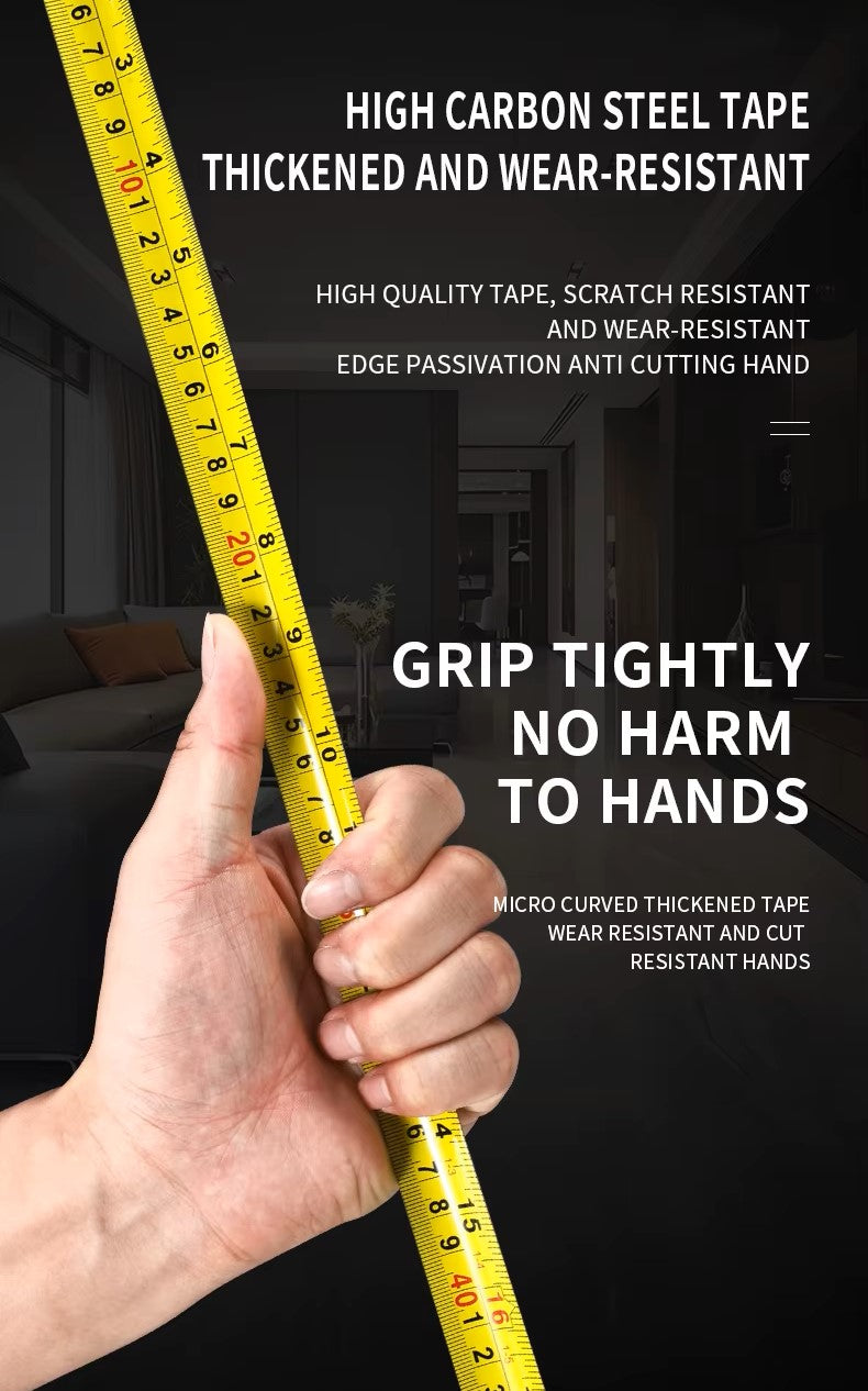 Heavy Duty Steel Retractable Measuring Tape