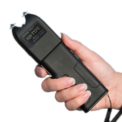 Experience the ultimate protection with our Powerful Self-Defense Stun Gun. This high-quality stun gun is equipped with a powerful shock feature, providing you with a reliable and effective self-defense tool. 