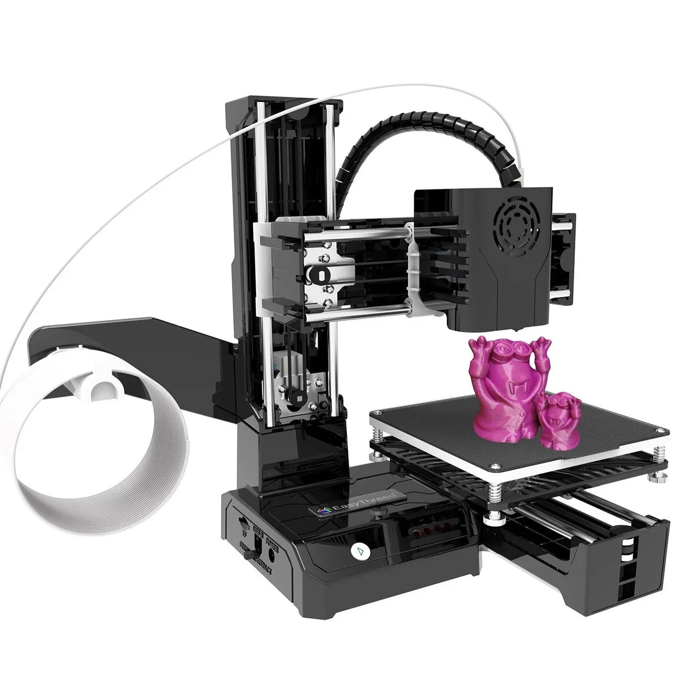 46199595532520|46199595565288|46199595630824|The Easy Thread K9 Mini 3D Printer is a powerful and user-friendly printer that makes 3D printing easy and efficient. With its easy thread function, you can quickly and effortlessly change filament, saving you time and hassle. Enjoy high-quality prints and bring your ideas to life with this advanced printer. 46199595696360|46199595794664