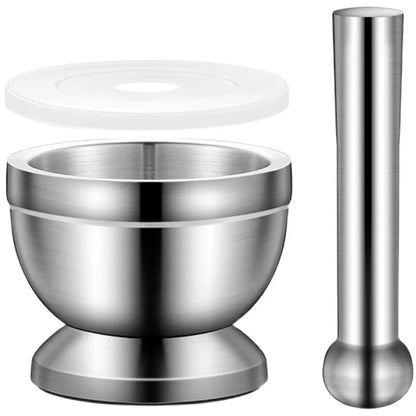 304 Stainless Steel Mortar