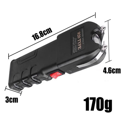 Experience the ultimate protection with our Powerful Self-Defense Stun Gun. This high-quality stun gun is equipped with a powerful shock feature, providing you with a reliable and effective self-defense tool. 