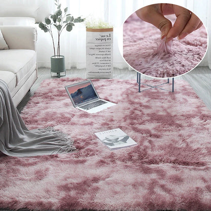 Experience ultimate comfort and luxury with our Plush Soft &amp; Fluffy Anti-Slip Rugs! Sink your feet into the ultra-soft material and enjoy the added safety of the anti-slip backing. Transform any room into a cozy oasis with these premium rugs.