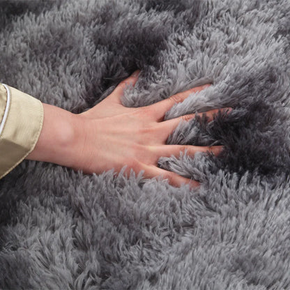 Experience ultimate comfort and luxury with our Plush Soft &amp; Fluffy Anti-Slip Rugs! Sink your feet into the ultra-soft material and enjoy the added safety of the anti-slip backing. Transform any room into a cozy oasis with these premium rugs.