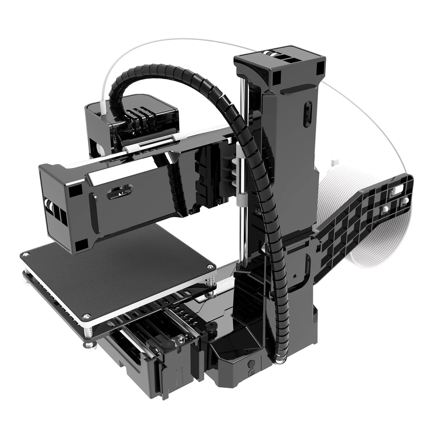 The Easy Thread K9 Mini 3D Printer is a powerful and user-friendly printer that makes 3D printing easy and efficient. With its easy thread function, you can quickly and effortlessly change filament, saving you time and hassle. Enjoy high-quality prints and bring your ideas to life with this advanced printer.