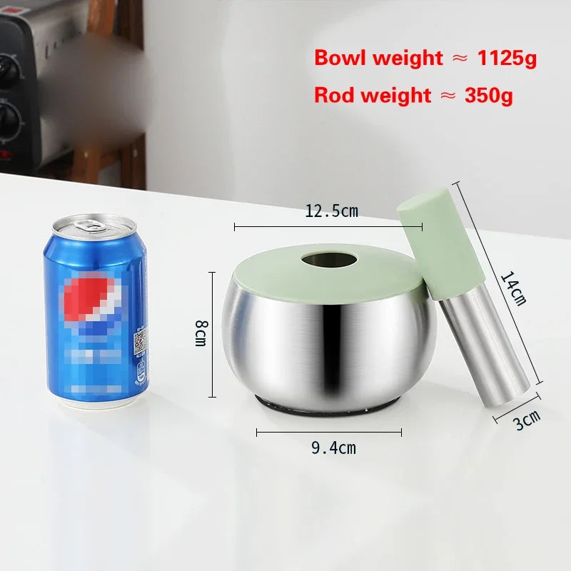 304 Stainless Steel Mortar