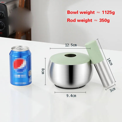 304 Stainless Steel Mortar