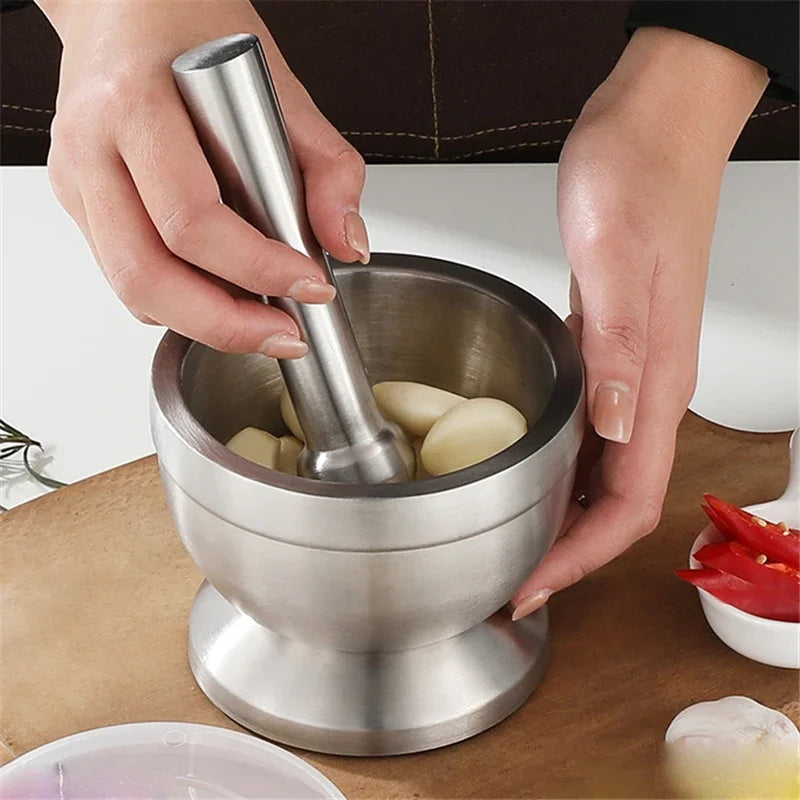 304 Stainless Steel Mortar