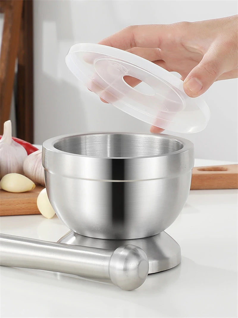 304 Stainless Steel Mortar