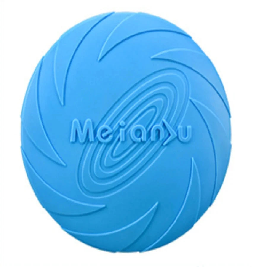 46689811661032|46689811857640|46689811890408 nd eco-friendly way to play with your furry friend? Look no further than our Environmentally Friendly Silicone Dog Flying Disk! Made from durable and sustainable silicone, this disk is perfect for hours of playtime and safe for the environment. Say goodbye to plastic and hello to fun!