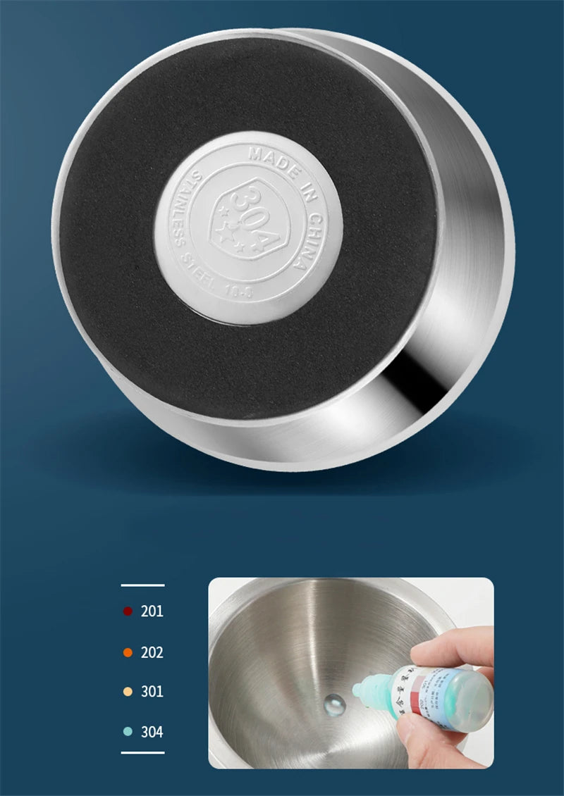 304 Stainless Steel Mortar