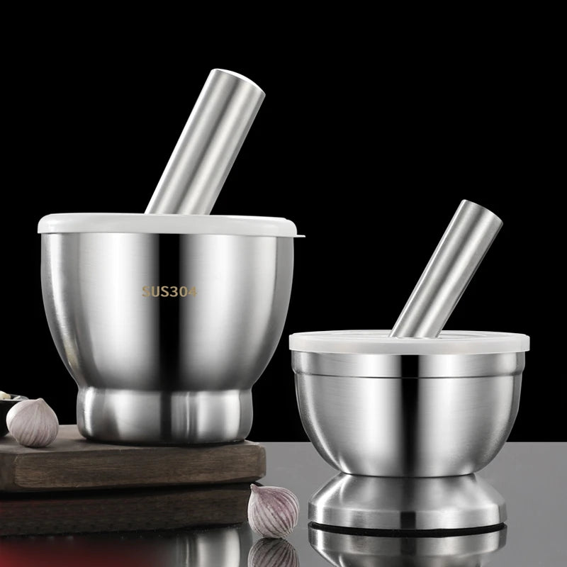 304 Stainless Steel Mortar
