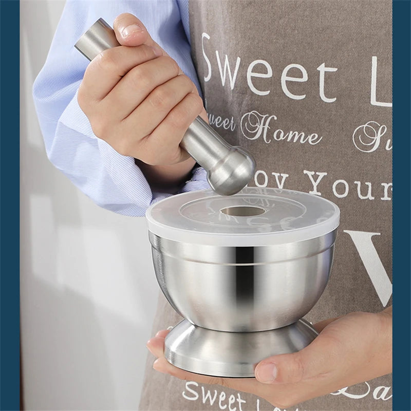 304 Stainless Steel Mortar