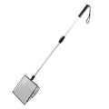 46461030695144|46461030727912 Make cat litter maintenance a breeze with our Adjustable Long Handle Metal Cat Litter Scoop! Its long handle allows for easy reach, keeping the dust away from you and its metal construction ensures durability. Say goodbye to back strain and hello to effortless cleaning! Keep your furry friend's litter box clean and fresh with our metal scoop.