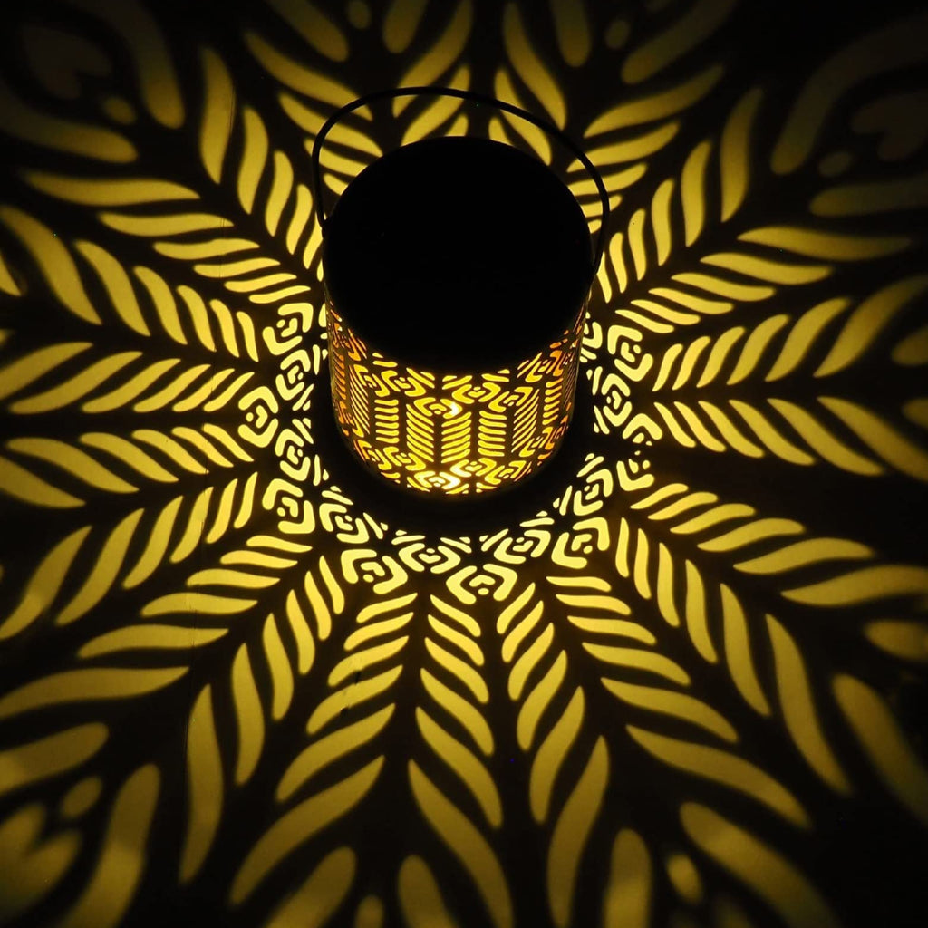 Illuminate your outdoor spaces with the Iron Circular Solar Lamp, combining durable iron craftsmanship with eco-friendly solar power. This stylish lamp charges by day and casts a warm, inviting glow by night, enhancing your garden, patio, or walkway without increasing your energy bill.