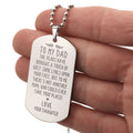 Surprise your loved one by giving them this unique and eye catching Engraved Dog Tag Necklace! It's a classic, yet stylish statement piece that is sure to spark conversation. 