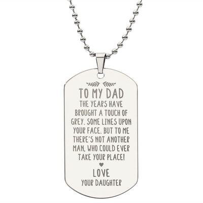 Surprise your loved one by giving them this unique and eye catching Engraved Dog Tag Necklace! It's a classic, yet stylish statement piece that is sure to spark conversation. 