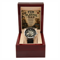 Fun & Playful Dad Father's Day Men's Openwork Watch