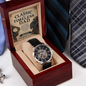 Classic Timeless Dad Father's Day Men's Openwork Watch