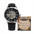 Your My Hero Freedom Father's Day Openwork Watch