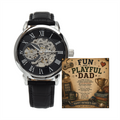 Fun & Playful Dad Father's Day Men's Openwork Watch