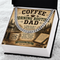 Coffee Morning Routine DAD Cuban Link Chain at dragoyle.com