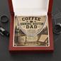 Coffee Morning Routine DAD Cuban Link Chain at dragoyle.com