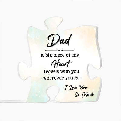  Our Printed Acrylic Puzzle Plaque is the perfect present if you're looking for an unique and heartfelt experience. Made from premium quality acrylic, the crystal-clear finish catches the light and leaves a dazzling impression.