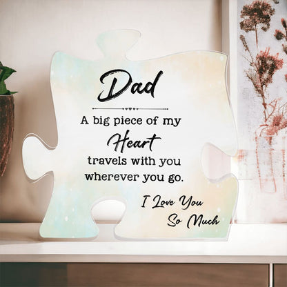  Our Printed Acrylic Puzzle Plaque is the perfect present if you're looking for an unique and heartfelt experience. Made from premium quality acrylic, the crystal-clear finish catches the light and leaves a dazzling impression.