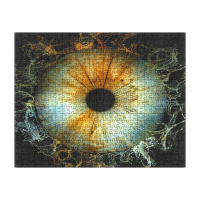 Experience a luxurious and exclusive puzzle with our Premium 16" x 20" 500 Piece Eyeball Puzzle. Crafted with high-quality materials, this puzzle will provide hours of entertainment and challenge. Immerse yourself in the intricate details and colors of the mesmerizing eyeball design.
