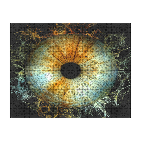 Experience a luxurious and exclusive puzzle with our Premium 16" x 20" 500 Piece Eyeball Puzzle. Crafted with high-quality materials, this puzzle will provide hours of entertainment and challenge. Immerse yourself in the intricate details and colors of the mesmerizing eyeball design.