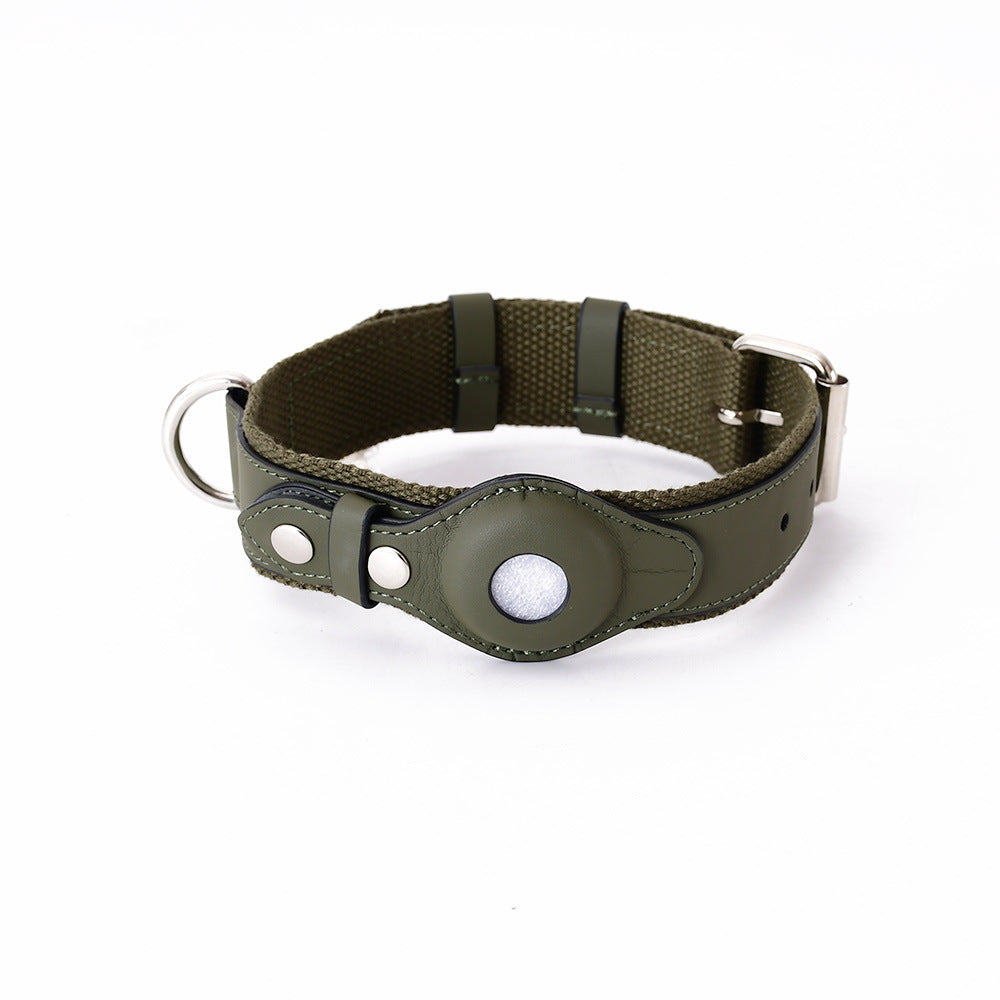 Protective Leather Airtag Cover Pet Collar. Keep your furry pal safe and secure with this luxurious cover that'll make them look paw-sitively good. 