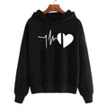 Experience the heartbeat of fashion with our Heart Beat Print Streetwear Hoodies. Keep your style on trend with this eye-catching design. Perfect for any casual or athletic occasion, this hoodie will keep you warm and stylish while showcasing your love for streetwear. Get ready to turn heads wherever you go with this must-have piece!