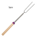 Stainless Steel Telescopic Barbecue Fork