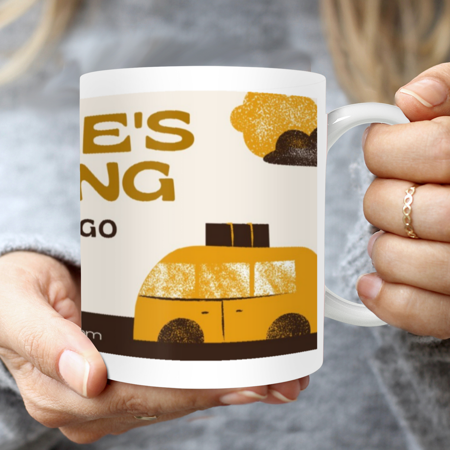 Unleash your adventurous spirit with the Nature's Calling And I Must Go Camping Mug! Perfect for any outdoor enthusiast, this mug boldly declares your love for the great outdoors. With a sturdy design and eye-catching slogan, this mug is both functional and fun. Get yours today!